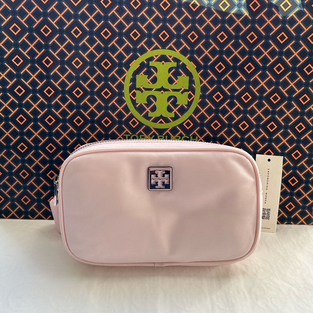 Tory Burch Virginia Belt Bag Pink Crossbody Bag